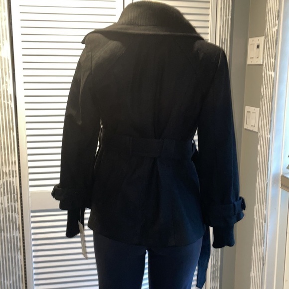 KENSIE Wool Blend Belted Jacket - Picture 5 of 8